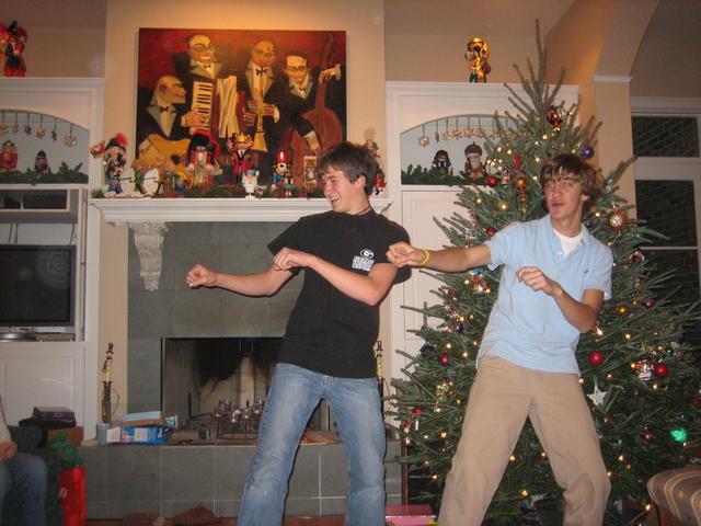 Dancing cousins
