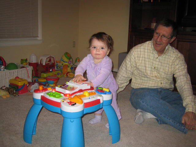 Playing with Grampa