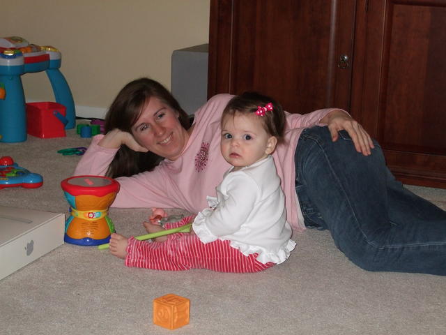 Visit from Aunt Michelle