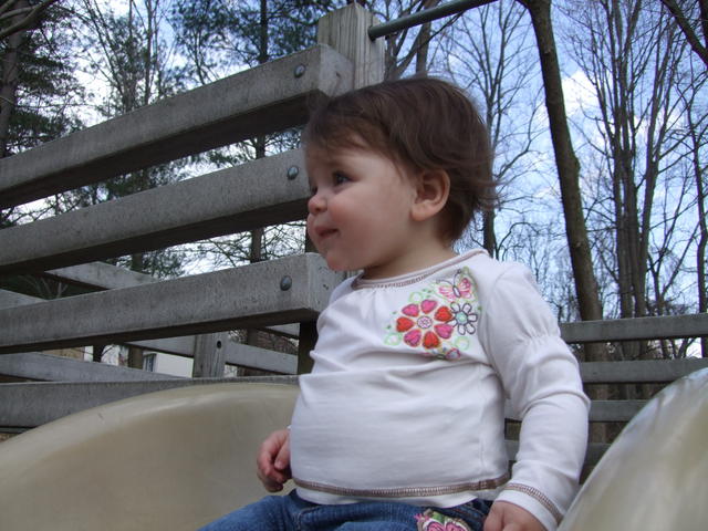 View from the top of the slide
