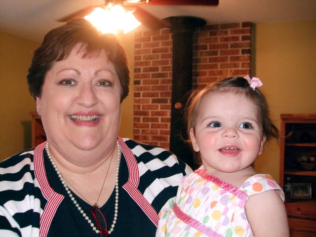 With Grams at the party