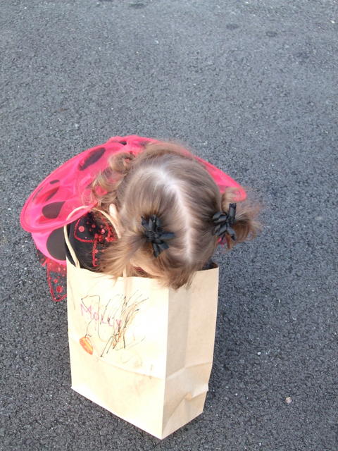Dive in the candy bag
