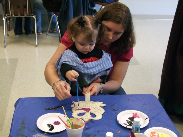 Mask painting