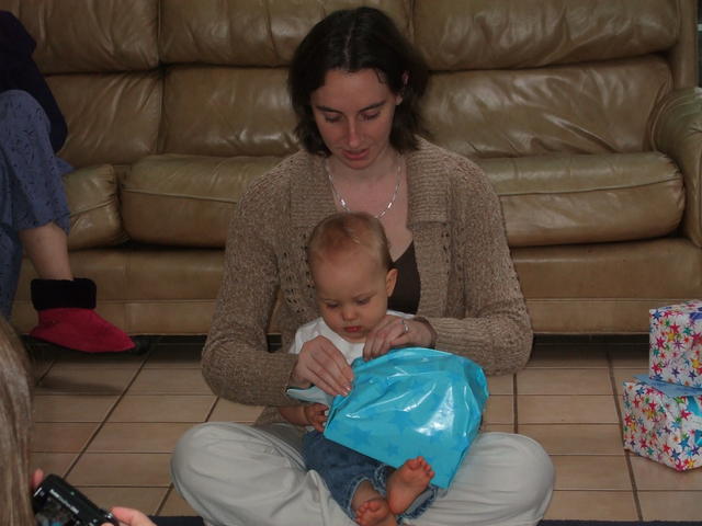 Opening presents